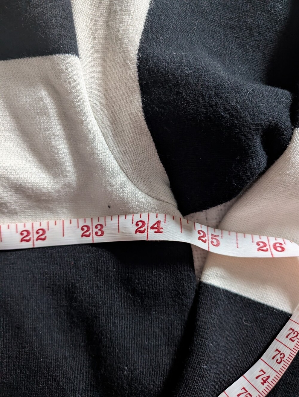 dolan Black and White Stripes Sweater - Picture 7 of 9